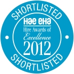 Hire Awards 2012 Shortlist