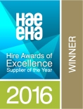 Hire Awards 2016 Winner